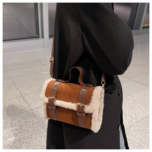 Load image into Gallery viewer, Winter Plush Shoulder Bags Messenger Bag Handbags for Women 22423