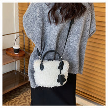 Load image into Gallery viewer, Fluffy Shoulder Bag Plush Handbag Tote Bag Ladies Messenger Bags 22430