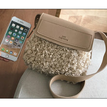 Load image into Gallery viewer, Shoulder Bags Ladies Small Plush Crossbody Bag Winter 22432