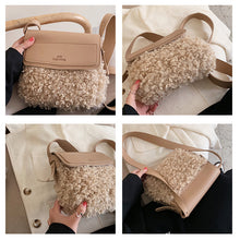 Load image into Gallery viewer, Shoulder Bags Ladies Small Plush Crossbody Bag Winter 22432