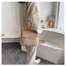 Load image into Gallery viewer, Shoulder Bags Ladies Small Plush Crossbody Bag Winter 22432