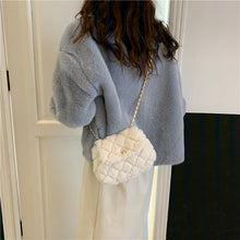 Load image into Gallery viewer, Women Fluffy Crossbody Bag Soft Fuzzy Bags Plush Shoulder Bag 22437