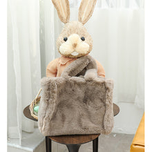 Load image into Gallery viewer, Large Fluffy Tote Bag for Women Plush Handbag Furry Hobo Bag 22438