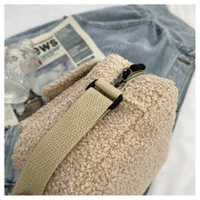 Load image into Gallery viewer, Fluffy Plush Square Shoulder Bag Crossbody Bag Female Mini Bag 22441