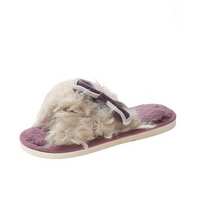 Load image into Gallery viewer, Women&#39;s Bow tie Slippers Open Toe Anti-Slip House Slippers 22S05