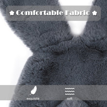 Load image into Gallery viewer, Purses for Women Plush Shoulder Bag Faux Fur Bunny  Crossbody Handbags 21844