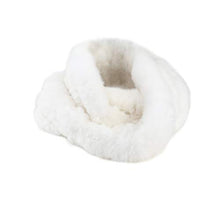 Load image into Gallery viewer, Fur Story FS17503 Women Real Fur Infinity Scarf Real Rex Rabbit Fur Warm Shawl Scarves
