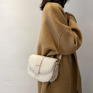 Handbag Casual Shoulder Crossbody Bag Weave Rope Shoulder Strap 22417