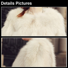 Load image into Gallery viewer, Women's Natural Fox Fur Coat Fashion Natural Color Full Sleeve