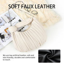 Load image into Gallery viewer, Small PU Leather Tote Bags for Women Mini Handbags Clouds Package Clutch 22866