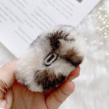 Load image into Gallery viewer, Leopard Print Earphone Case for Apple Airpods 1/2  Plush Headphone Case 22818