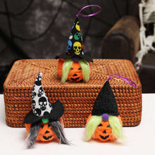 Load image into Gallery viewer, Halloween Hanging Ornaments Plush Pumpkin Gnomes Home Decor Tree Decorations 22B63