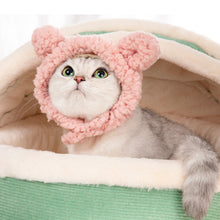 Load image into Gallery viewer, Headgear for Cats and Puppies Hat Soft Warm Adjustable Velcro Dress Up Headdress 22824