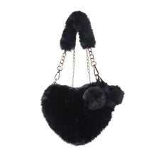 Load image into Gallery viewer, Faux Fur Bag Furry Shoulder Bag Girls Fluffy Tote Womens Purse  21833