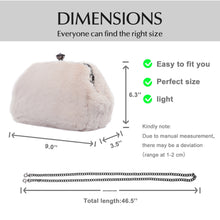 Load image into Gallery viewer, Women&#39;s Handbags Faux Fur Wallets Plush Totes Plush Shoulder Bags 21839