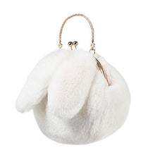 Load image into Gallery viewer, Pilipala Faux Fur Shoulder Bag Tote Crossbody Handbag for Women Fuzzy Evening Clutch Purse