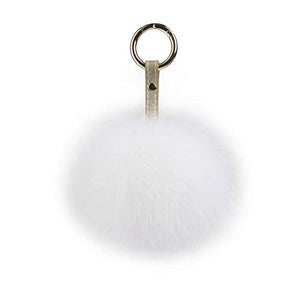 Fur Story FS16834 Fur Pom Pom KeyChain Bag Car Purse Charm Fluffy Fur Keychain Ball