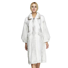 Load image into Gallery viewer, Fur Story Women&#39;s Mink Fur Coat with Lantern Full Sleeve Long Fur Jacket for Winter 18117