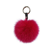 Load image into Gallery viewer, Fur Story Fur Pom Pom KeyChain Bag Car Purse Charm Fluffy Fur Keychain Ball