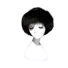 Load image into Gallery viewer, Fur Story 15671 Women&#39;s Knitted Real Mink Fur Bucket Hat with Fox Fur Brim