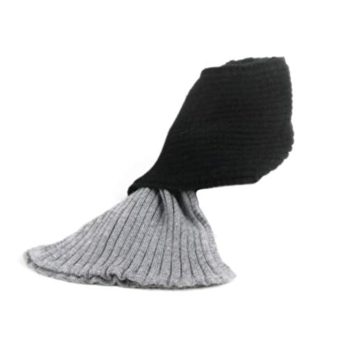 Pilipala Women's Girls Slouchy Beanie Hat with Fur Pompom Warm Winter Hat