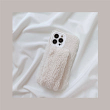 Load image into Gallery viewer, Plush Case For iPhone 13 Pro Max Furry Fluffy Case Soft Faux Fur Fuzzy Cover 22814