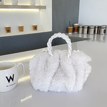 Load image into Gallery viewer, Women Plush Bag Tote Bags Soft Fuzzy Handbag Shoulder Bag 22439