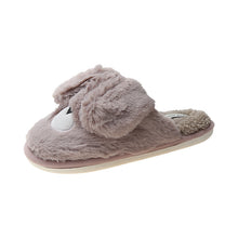 Load image into Gallery viewer, Women Cottom House Slippers Plush Faux Fur Slide Slippers 22S18
