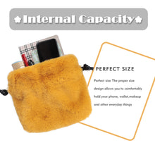 Load image into Gallery viewer, Tote Bag Faux Fur Wallet Ladies Plush Tote Bag 21843