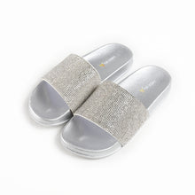 Load image into Gallery viewer, Glitter Rhinestone Slippers(Flat)