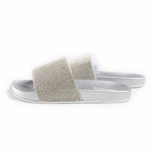 Glitter Rhinestone Slippers(Flat)