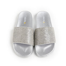 Load image into Gallery viewer, Glitter Rhinestone Slippers(Flat)