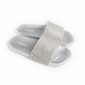 Glitter Rhinestone Slippers(Flat)