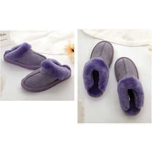 Women’s Memory Foam Slippers Faux Fur Lining House Shoes Indoor & Outdoor 22S35