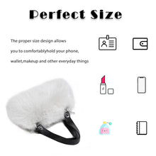 Load image into Gallery viewer, Women&#39;s Winter Fur Fox Handbag Leather Ladies Shoulder Bag FS19808