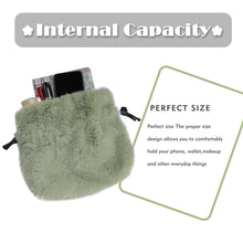 Load image into Gallery viewer, Tote Bag Faux Fur Wallet Ladies Plush Tote Bag 21843