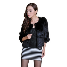 Load image into Gallery viewer, Natural Fur Women&#39; Muskrat  Jacket Short Version Winter Outwear Luxury Natural Fur Coat Female