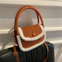 Load image into Gallery viewer, Women Plush Shoulder Bag Fashion Fluffy Crossbody Purse Soft Warm 22419