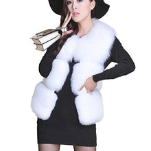 Load image into Gallery viewer, Fur Story Women&#39;s Short Real Fox Fur Vest