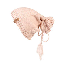 Load image into Gallery viewer, Pilipala Women&#39;s Slouchy Beanie Hat with Fur Pompom Warm Winter Hat