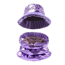 Load image into Gallery viewer, Pilipala Women&#39;s Winter Bucket Hat Shiny Metallic Reversible Warm Fishing Boonie Fashion Wide Brim Cap Unisex