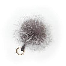 Load image into Gallery viewer, Fur Story FS16834 Fur Pom Pom KeyChain Bag Car Purse Charm Fluffy Fur Keychain Ball