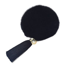 Load image into Gallery viewer, Fur Story 16818 Real Rex Rabbit Fur Pompom Ball Car Key Chain Handbag Key Rings