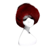 Load image into Gallery viewer, Fur Story 15671 Women&#39;s Knitted Real Mink Fur Bucket Hat with Fox Fur Brim