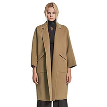 Load image into Gallery viewer, Fur Story Women&#39;s Long Double Faced Cashmere Coat Handmade Fashion Ladies Coat