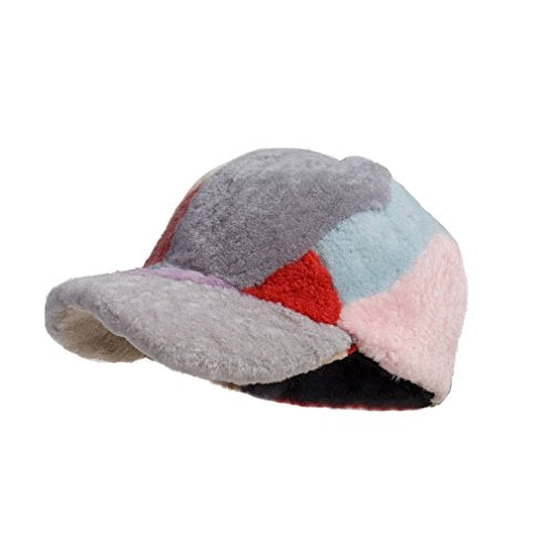 Pilipala Women Winter Visor Hat by Contrast Color VC17609