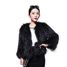 Load image into Gallery viewer, Fur Story Women&#39;s Short Knitted Real Raccoon Fur Jacket