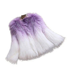 Load image into Gallery viewer, Fur Story Women&#39;s Knitted Fur Coat with Real Raccoon Fur Thick Warm Coat O Neck