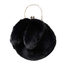 Load image into Gallery viewer, Pilipala Faux Fur Shoulder Bag Tote Crossbody Handbag for Women Fuzzy Evening Clutch Purse