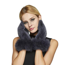 Load image into Gallery viewer, Fur Story FS17820 Women&#39;s Knitted Mink Fur Gloves Winter Warm Fur Mittens